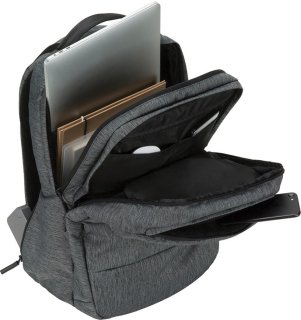 Рюкзак для ноутбука 17" Incase City Backpack - Heather Black