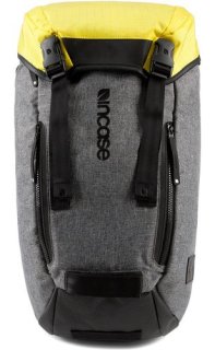 Рюкзак для ноутбука 17" Incase Halo Courier Backpack Heather Gray/Black/Yellow