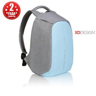 Рюкзак для ноутбука антивор XD Design Bobby Primrose Голубой
