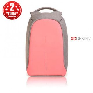 Рюкзак для ноутбука антивор XD Design Bobby Primrose Розовый