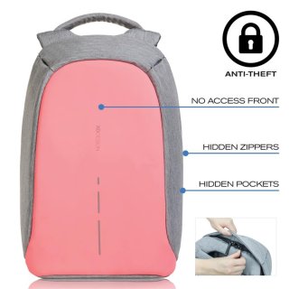 Рюкзак для ноутбука антивор XD Design Bobby Primrose Розовый