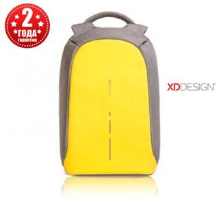 Рюкзак для ноутбука антивор XD Design Bobby Primrose Желтый