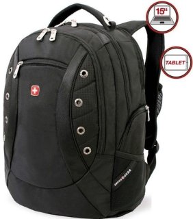 Рюкзак для ноутбука до 15'' SWISS GEAR черный