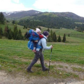 Рюкзак для переноски детей Ferrino Wombat 30 Blue