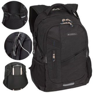Рюкзак городской Gabol Park 31 Black 221469