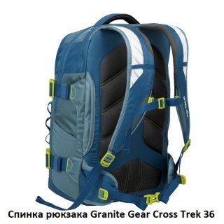 Рюкзак городской Granite Gear Cross Trek 36 Bleumine/Blue Frost/Neolime