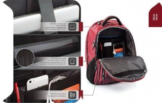 Рюкзак городской Heys TechPac 06 Red