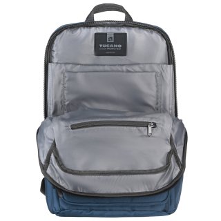 Рюкзак міський на 25 л Tucano Terra Gravity AGS з відділенням під ноутбук до 15,6 д Синій