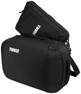 Рюкзак-наплічна сумка Thule Subterra Convertible Carry On 40 л з нейлону чорний