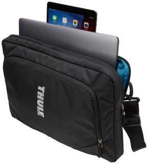 Рюкзак-наплічна сумка Thule Subterra Convertible Carry On 40 л з нейлону чорний