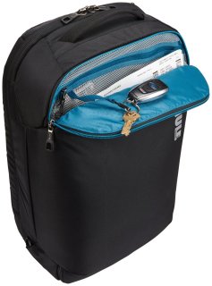 Рюкзак-наплічна сумка Thule Subterra Convertible Carry On 40 л з нейлону чорний