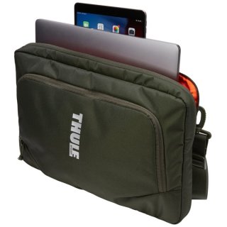 Рюкзак-наплічна сумка Thule Subterra Convertible Carry On 40 л з нейлону темно-зелена