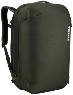 Рюкзак-наплічна сумка Thule Subterra Convertible Carry On 40 л з нейлону темно-зелена