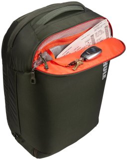 Рюкзак-наплічна сумка Thule Subterra Convertible Carry On 40 л з нейлону темно-зелена
