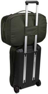 Рюкзак-наплічна сумка Thule Subterra Convertible Carry On 40 л з нейлону темно-зелена