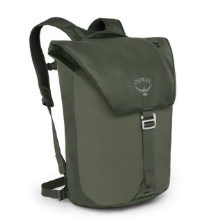 Рюкзак Osprey Transporter Flap на 25 л с отделом под ноутбук Зеленый