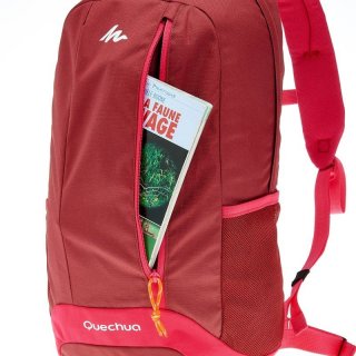 Рюкзак повседневный 20 л. Quechua ARPENAZ, бордовый
