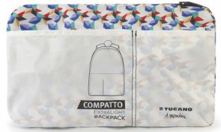 Рюкзак раскладной Tucano COMPATTO BACKPACK MENDINI (мультицвет)