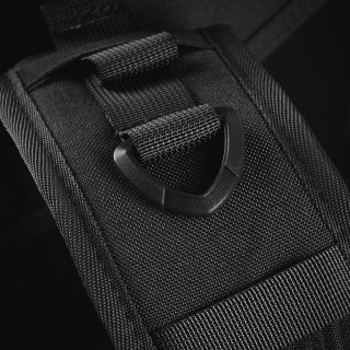 Рюкзак тактичний Highlander Stoirm Backpack на 40 л з водовідштовхувального матеріалу та відділенням під ноутбук Чорний