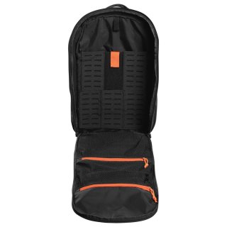 Рюкзак тактичний Highlander Stoirm Backpack на 40 л з водовідштовхувального матеріалу та відділенням під ноутбук Чорний