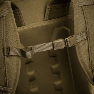 Рюкзак тактичний Highlander Stoirm Backpack на 40 л з водовідштовхувального матеріалу та відділенням під ноутбук Хакі