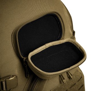 Рюкзак тактичний Highlander Stoirm Backpack на 40 л з водовідштовхувального матеріалу та відділенням під ноутбук Хакі