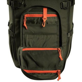 Рюкзак тактичний Highlander Stoirm Backpack на 40 л з водовідштовхувального матеріалу та відділенням під ноутбук Оливковий
