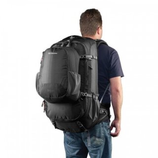 Рюкзак туристический Caribee Magellan 75 RFID Black Рюкзак туристический Caribee Magellan 75 RFID Black