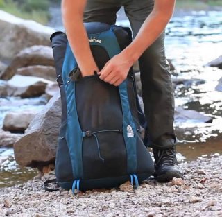 Рюкзак туристический Granite Gear Crown VC 60/60 Rg Black/Dark Slate/Bleumine