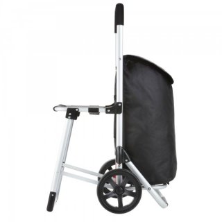 ShoppingCruiser Shop & Relax 40 Black 40 л сумка-візок з поліэстеру чорна