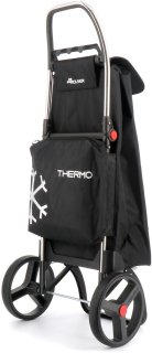 Складаня сумка-тележка Rolser I-Max Termo Zen 2LRSG на 43 л с нагрузкой до 40 кг Черная