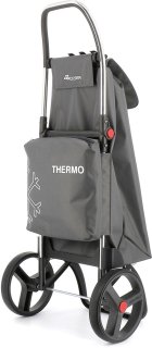 Складаня сумка-тележка Rolser I-Max Termo Zen 2LRSG на 43 л с нагрузкой до 40 кг Серая