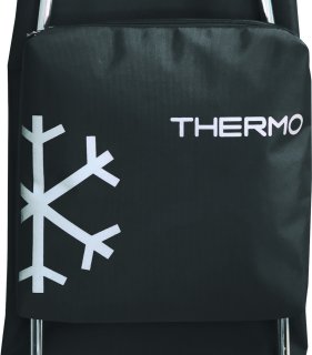 Складаня сумка-тележка Rolser I-Max Termo Zen 2LRSG на 43 л с нагрузкой до 40 кг Серая