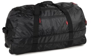 Складная дорожная сумка Members Foldaway Wheelbag 105/123 Black