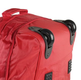 Складная дорожная сумка Members Foldaway Wheelbag 105/123 Red