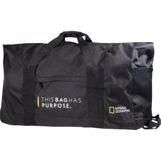 Складная сумка на колесах National Geographic Pathway 92 литра Черная