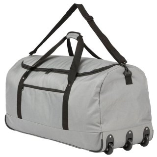 Складная сумка на колесах TravelZ Wheelbag на 100 л Серая