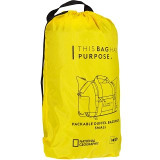 Складная сумка-рюкзак National Geographic Pathway на 29 л Желтый