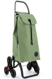 Складная сумка-тележка Rolser I-Max Tweed – 43 л, 2,74 кг Зеленая