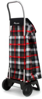 Складна сумка-візок Rolser Jet Scottish Joy Marengo – 40 л, 1,56 кг Червона