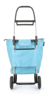 Складная сумка-тележка Rolser Mini Bag Plus MF на 21 л Голубая