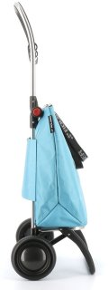 Складная сумка-тележка Rolser Mini Bag Plus MF на 21 л Голубая