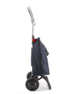 Складная сумка-тележка Rolser Mini Bag Plus MF на 21 л Синяя