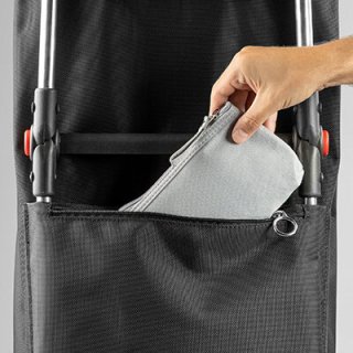 Складная сумка-тележка Rolser Mini Bag Plus MF на 21 л Синяя