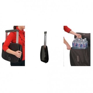 Складан сумка-візок Rolser Plegamatic Original MF 40 л Чорна