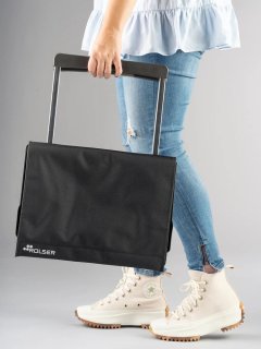 Складан сумка-візок Rolser Plegamatic Original MF 40 л Чорна