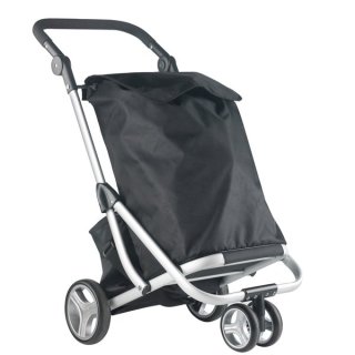 Складна сумка-візок ShoppingCruiser 3 Wheels Чорна