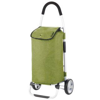 Складна сумка-візок ShoppingCruiser Foldable на 45 літрів Зелена