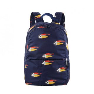 Складной рюкзак Tucano Compatto Mendini Shake backpack на 20 л Синий