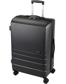 Skyflite Encore Charcoal 95 л чемодан из пластика на 4 колесах серый